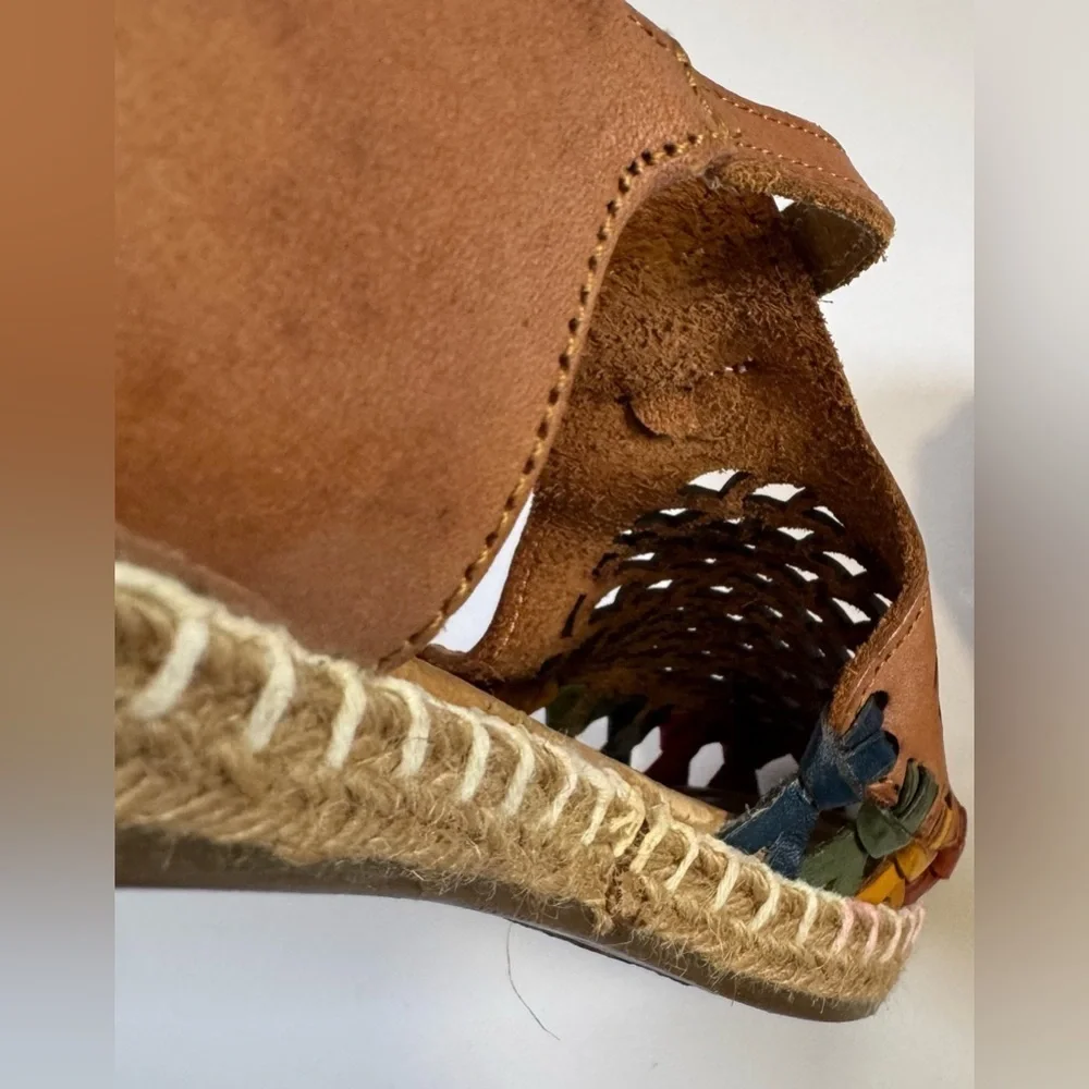 D'arte huarache sandal made of genuine leather 7/7.5